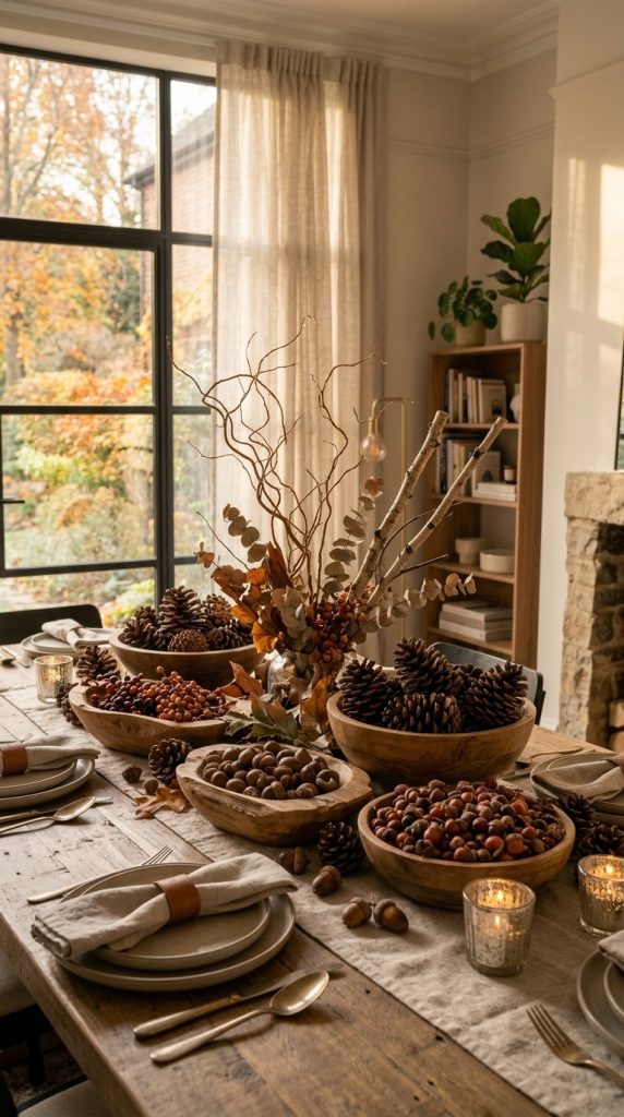 Decorate With Pinecones and Natural Elements