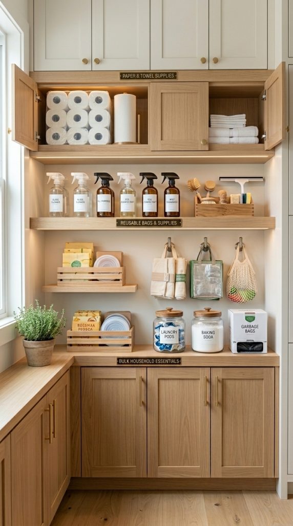 Include a Utility Storage Wall