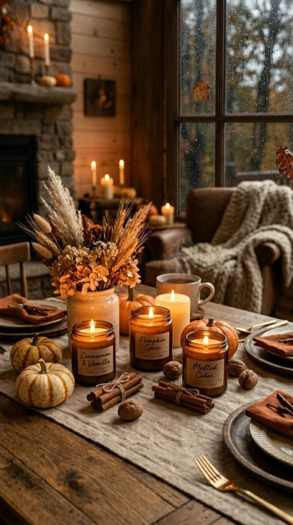 Incorporate Fall Scented Candles