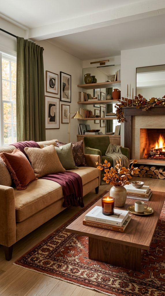 Incorporate Rich Earth Tone Decor