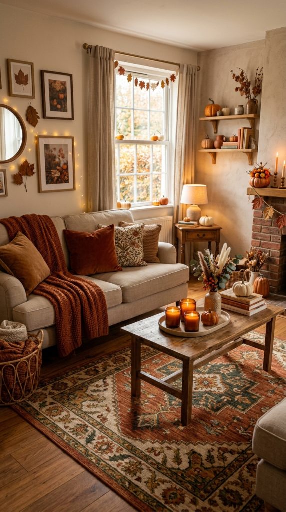 Incorporate a Fall-Inspired Area Rug