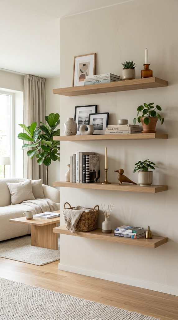 Install Floating Shelves