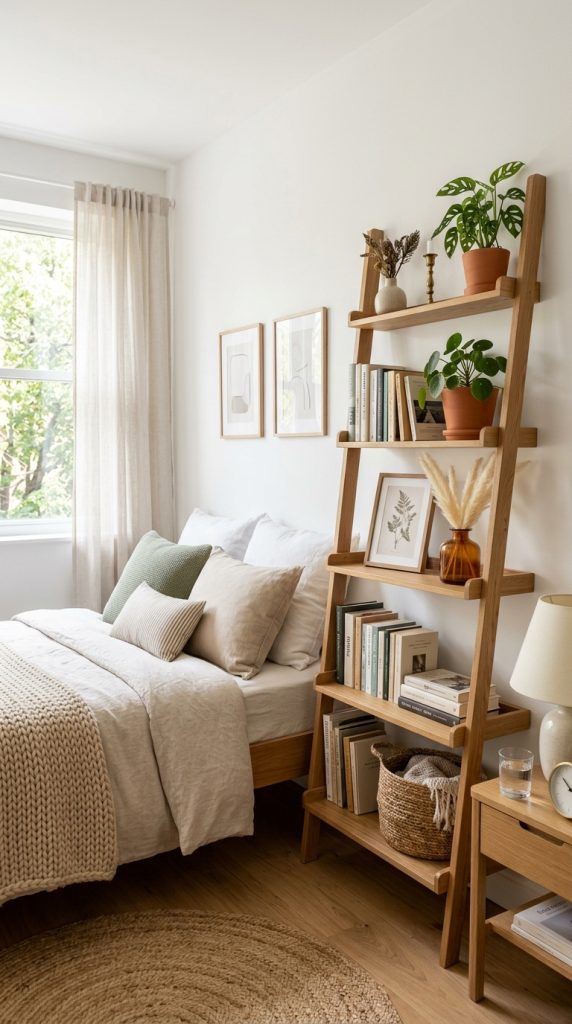 Ladder Shelf Library