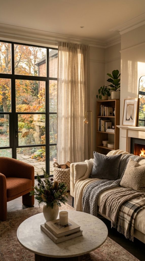 Layer Neutral Throw Blankets