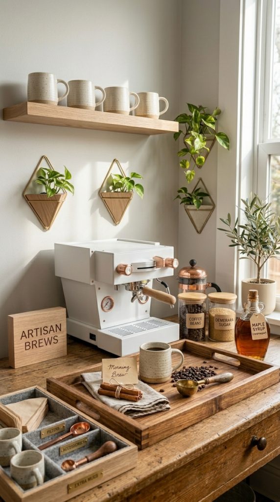 Minimalist Coffee Nook