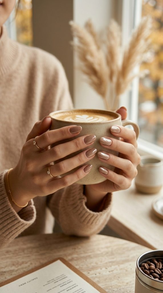 Mocha Glazed Nails