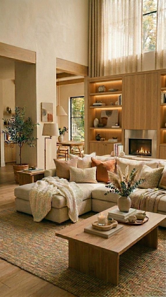 Modern Fireplace Focal Point