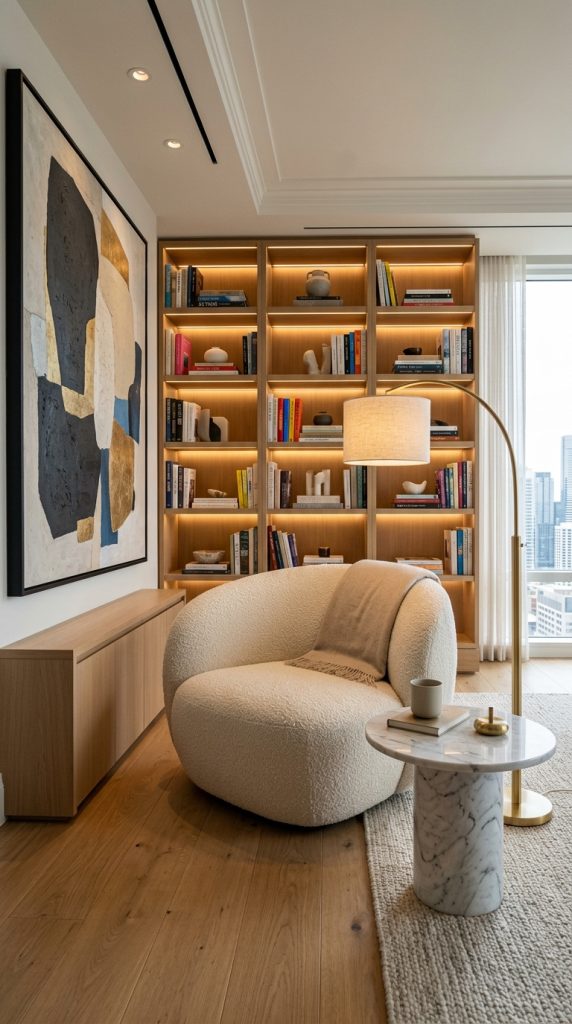 Modern Luxury Reading Lounge