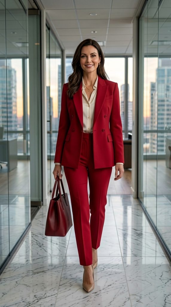 Monochromatic Cherry Suit