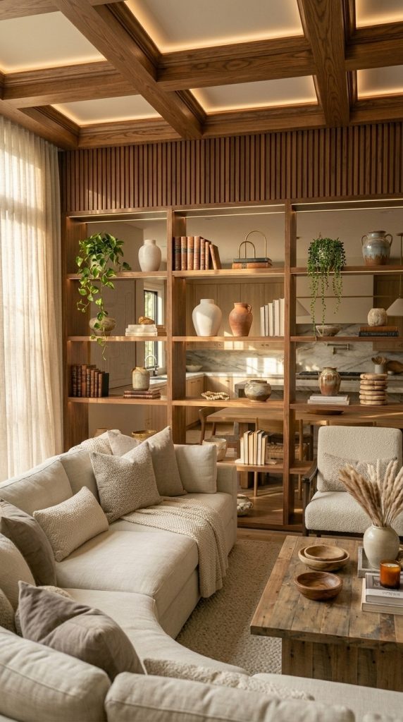 Natural Wood Accents