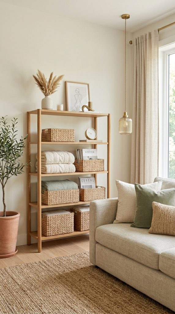 Organize with Beautiful Storage Baskets