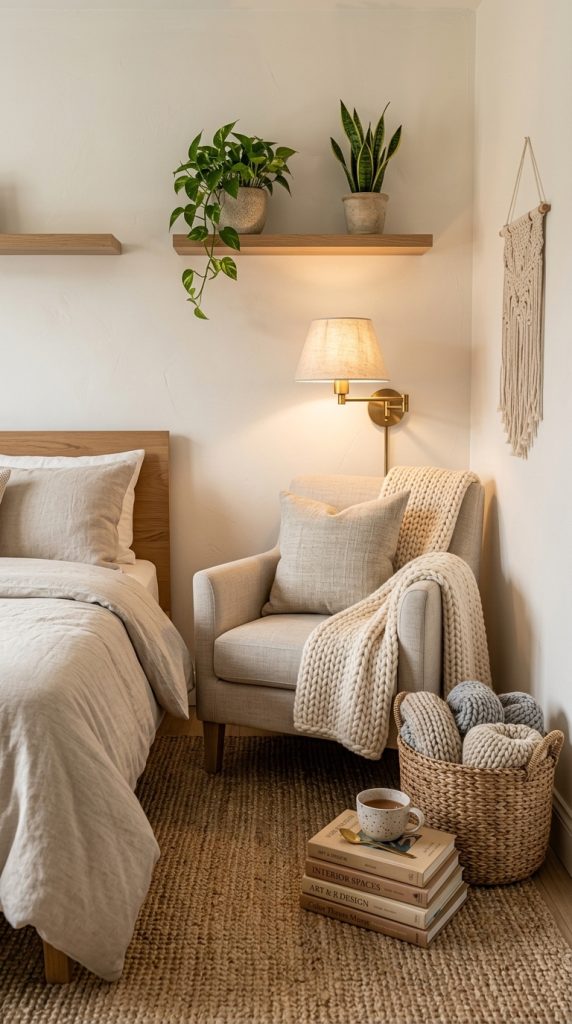 Small Bedroom Reading Nook