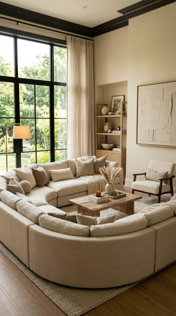 Statement Sectional Sofa
