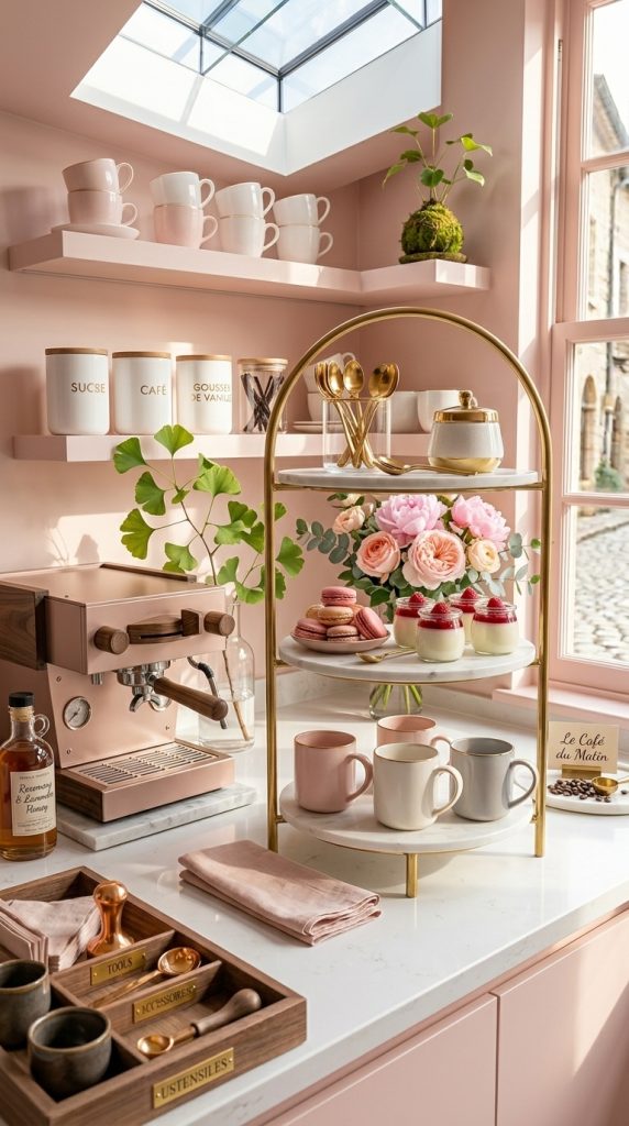 Tiered Tray Coffee Display