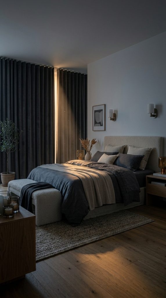 Use Blackout Curtains