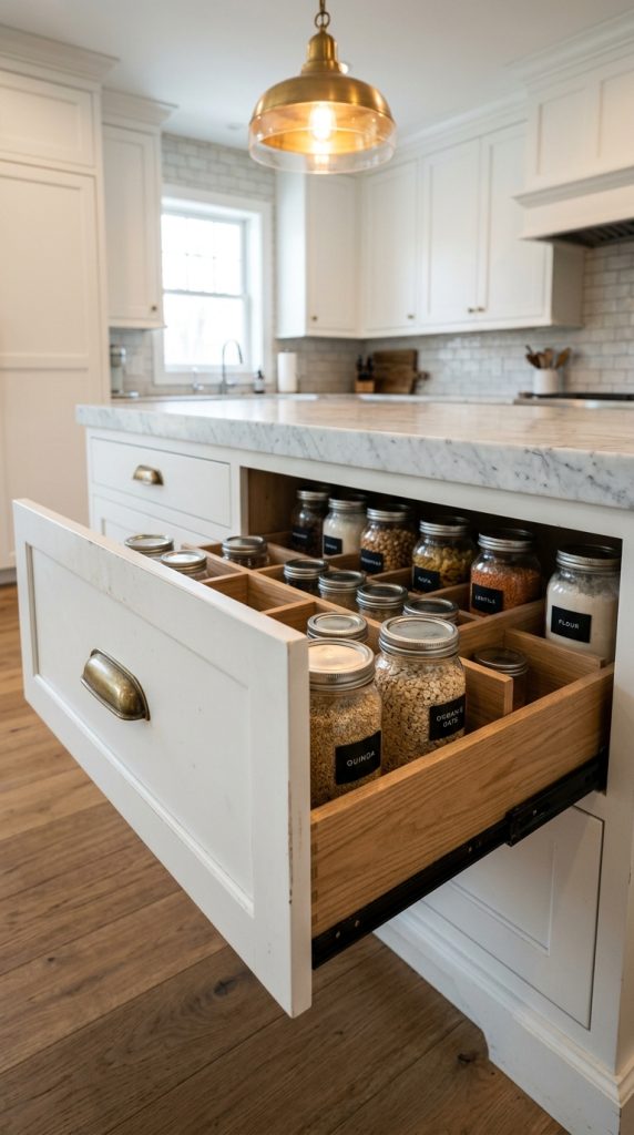 Use Clear Storage Containers