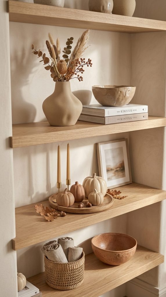 Use Earth-Toned Ceramic Decor