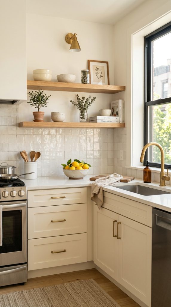Add A Stylish Removable Backsplash