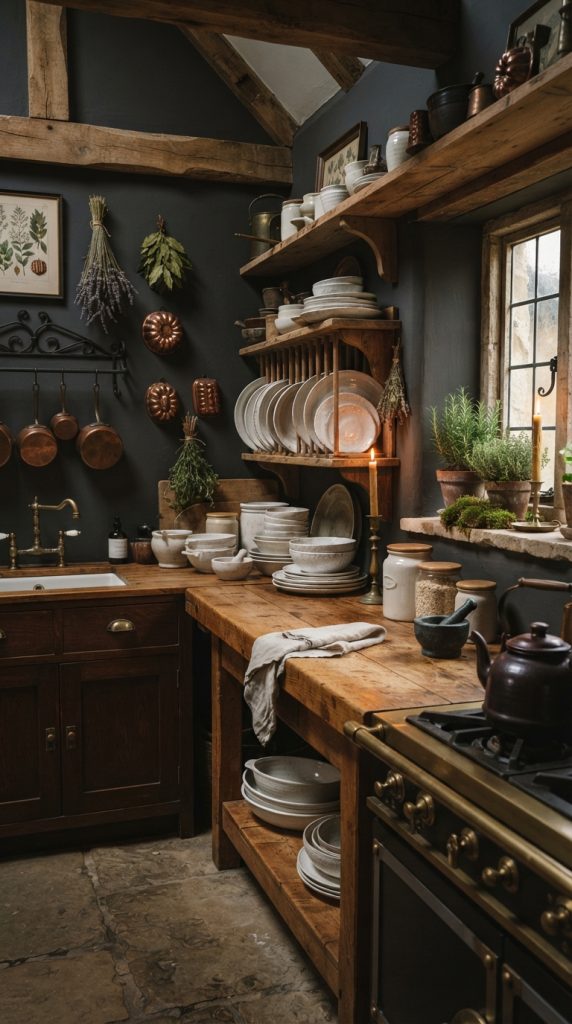 Add Moody Black or Charcoal Walls