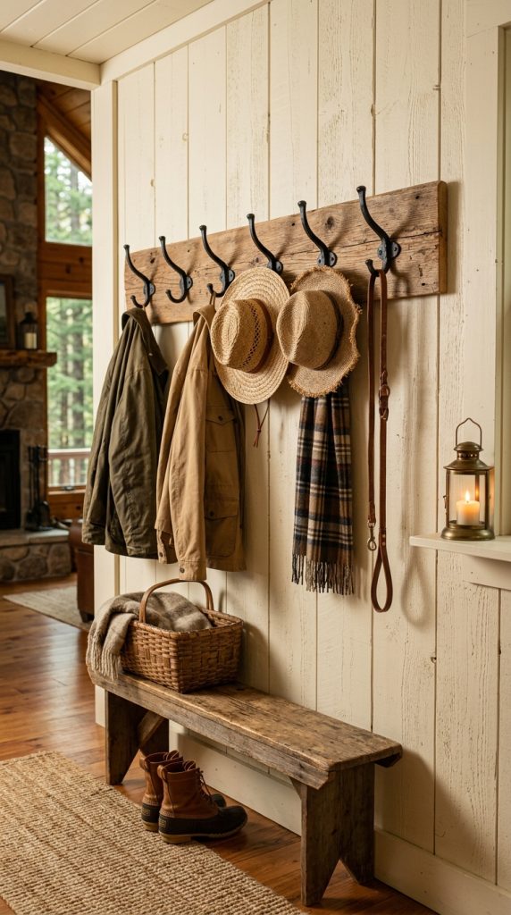 Black Iron Coat Hooks