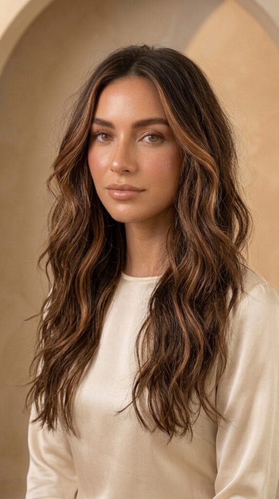 Caramel Ribbon Balayage
