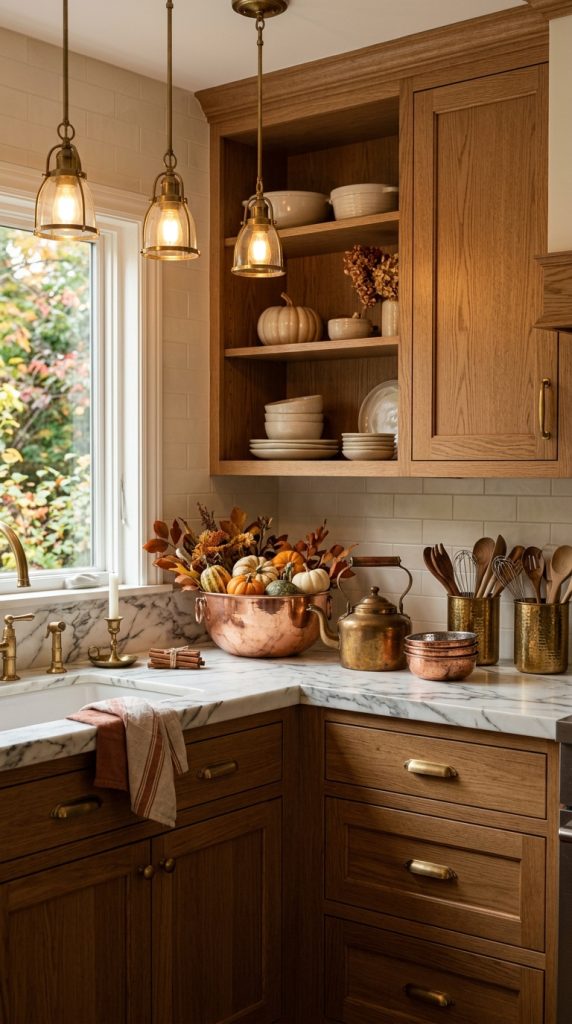 Copper And Brass Accents