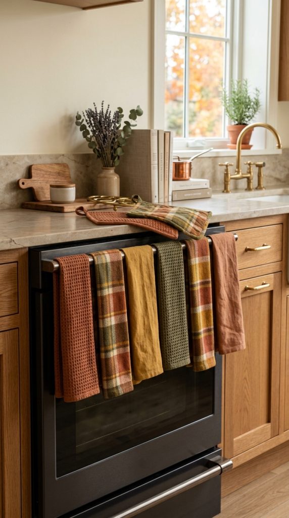 Cozy Fall Kitchen Towels