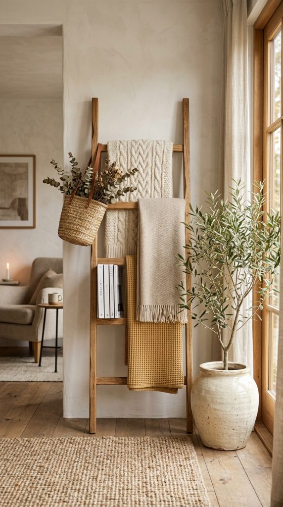 Decorative Ladder Display