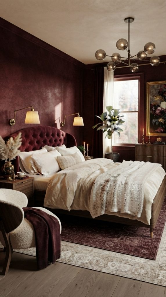 Deep Burgundy Luxury