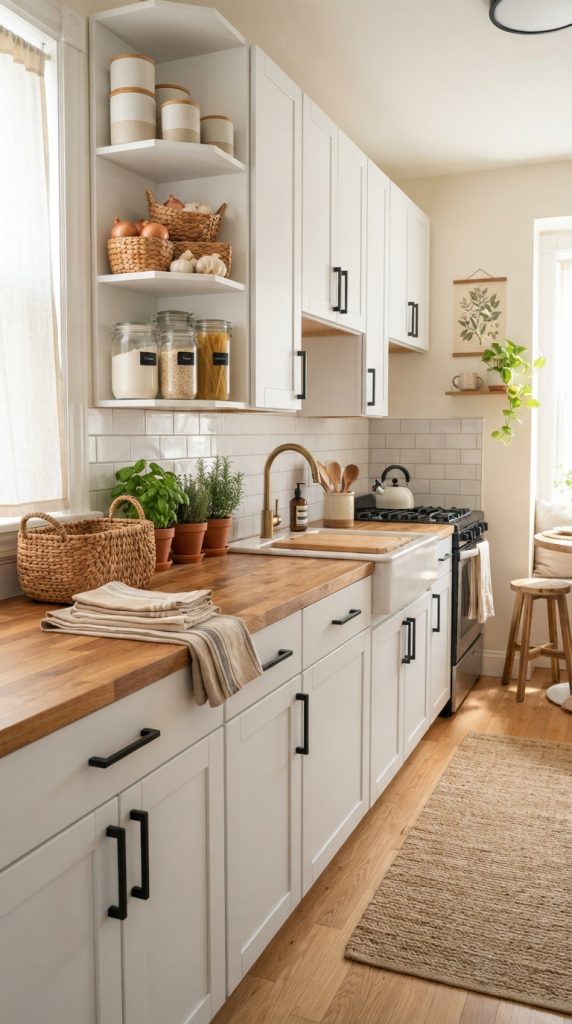 Hide Unattractive Cabinets With Temporary Vinyl Wrap