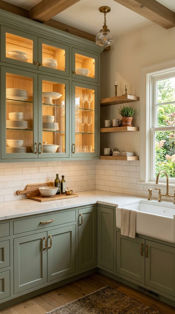 Incorporate Glass Cabinet Doors