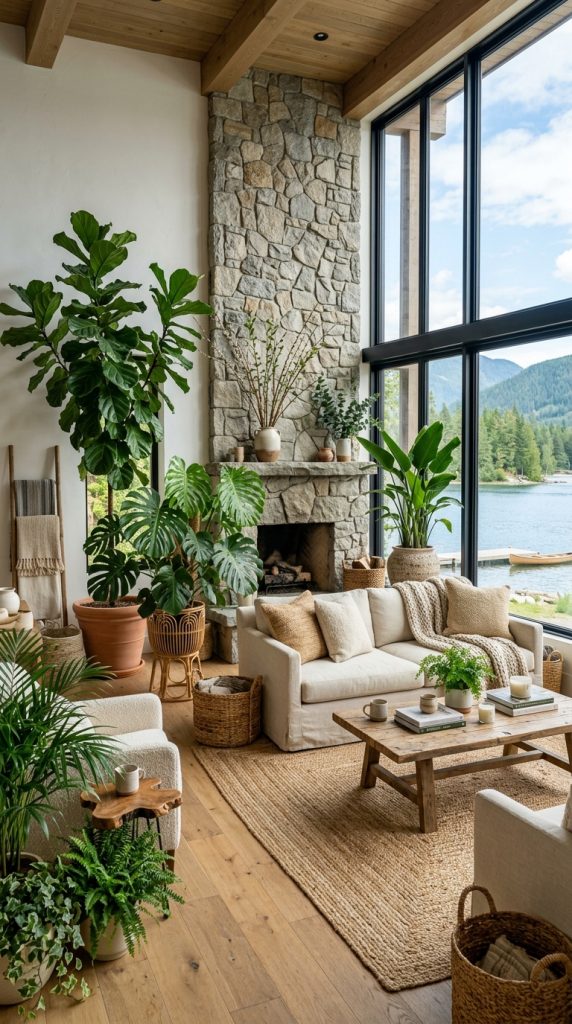 Indoor Greenery and Branches