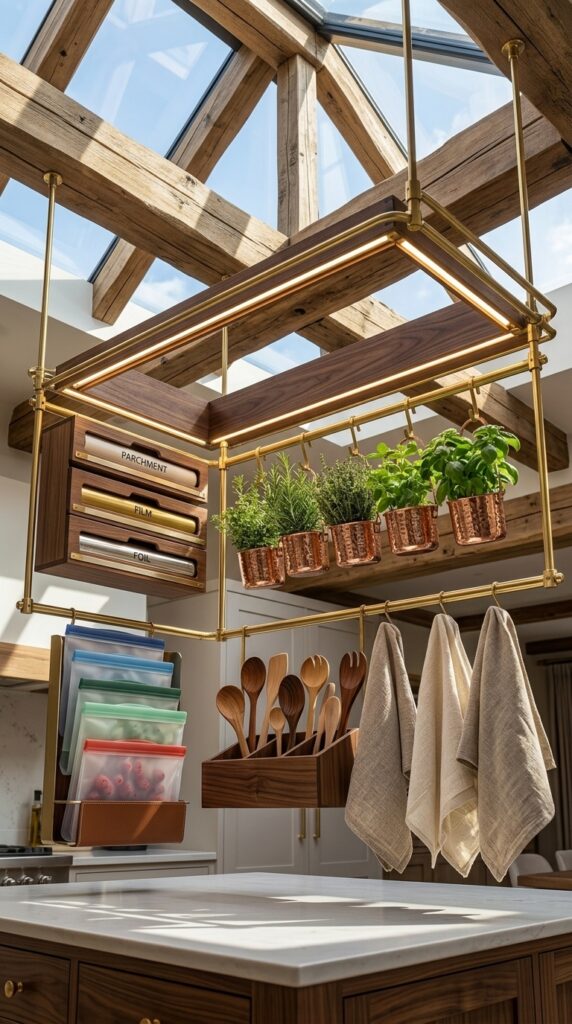Install Under-Shelf Storage Baskets