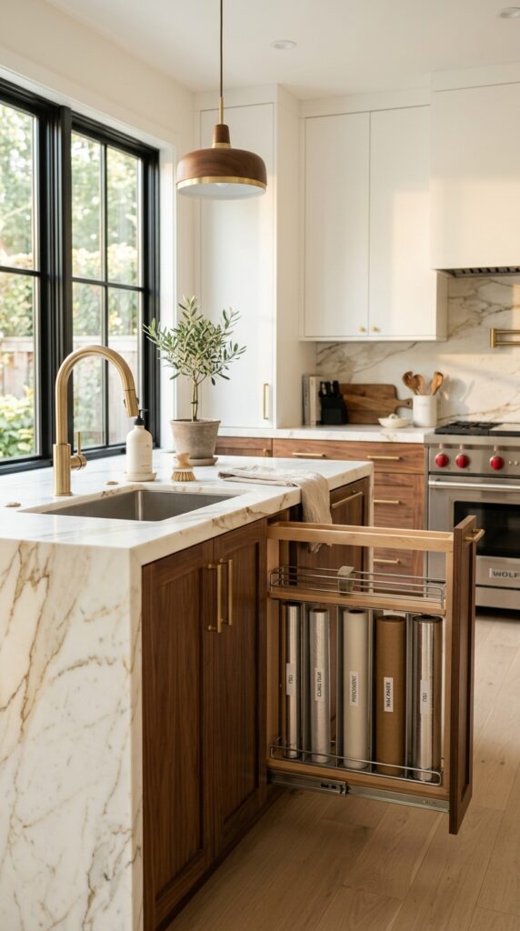 Install a Pull-Out Cabinet Organizer