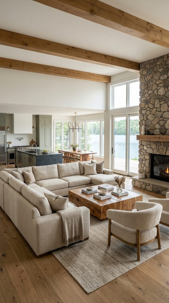 Open Concept Gathering Space