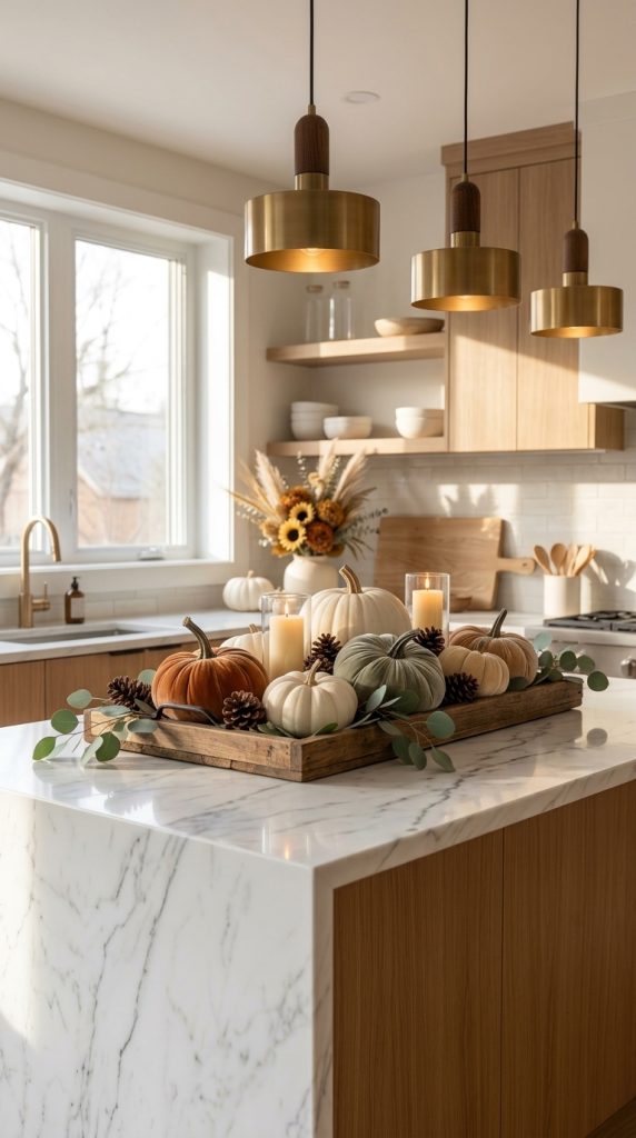 Pumpkin Centerpiece Display