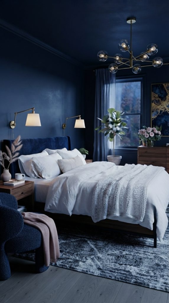 Rich Navy Blue Retreat