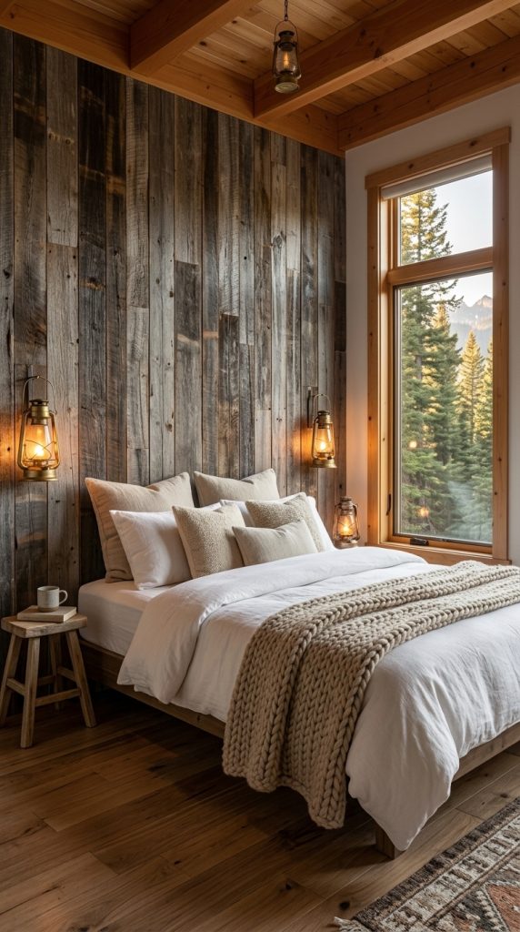 Rustic Wood Accent Wall