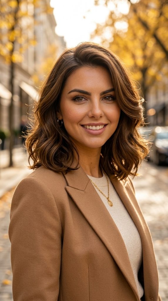 Side-Parted Voluminous Lob