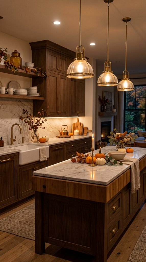 Soft Ambient Kitchen Lighting