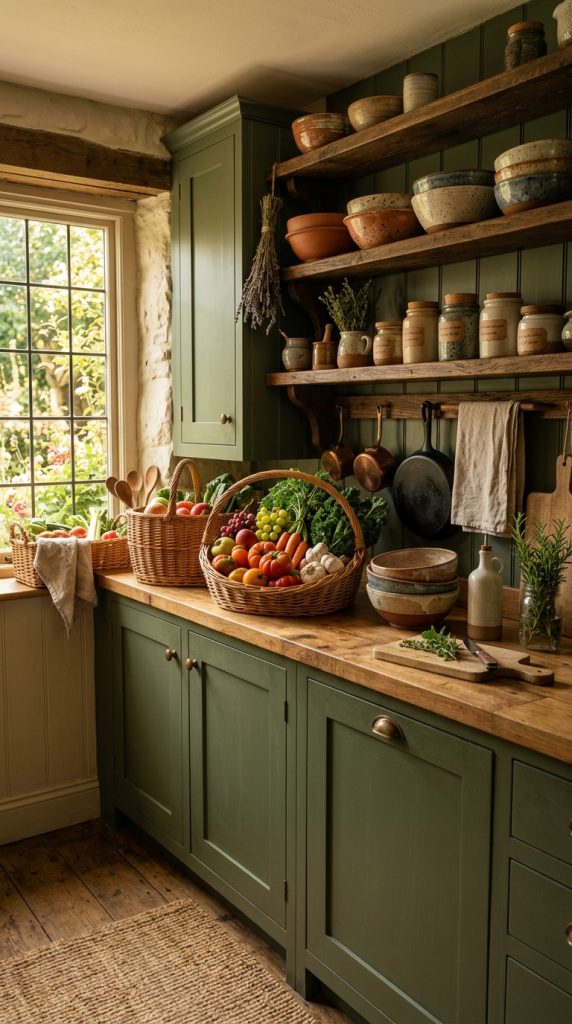 Style with Woven Baskets and Earthenware