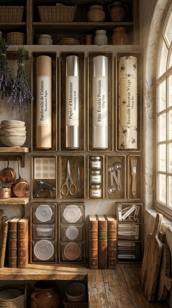 Use Wall-Mounted Storage Racks