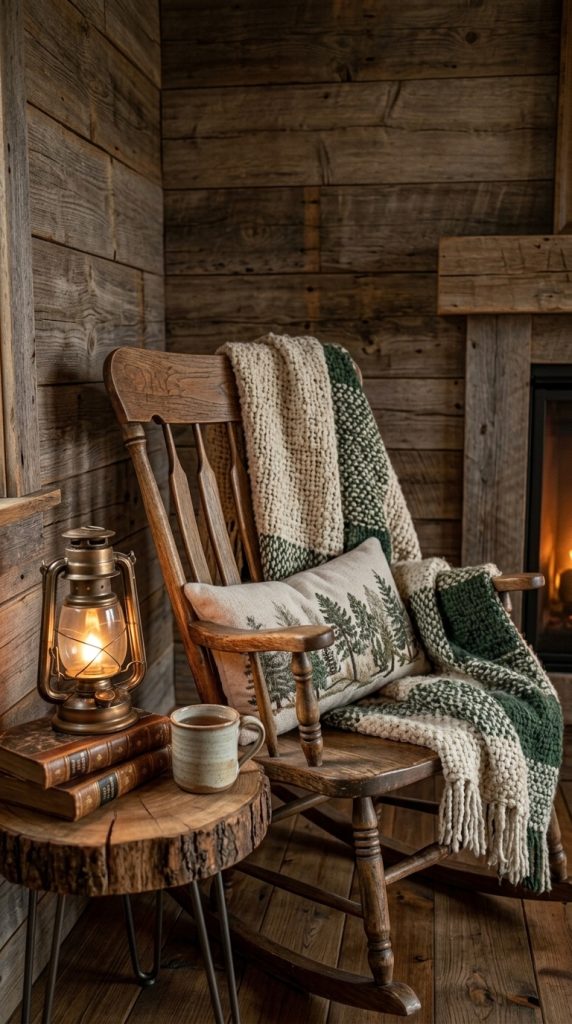 Vintage Rocking Chair Retreat