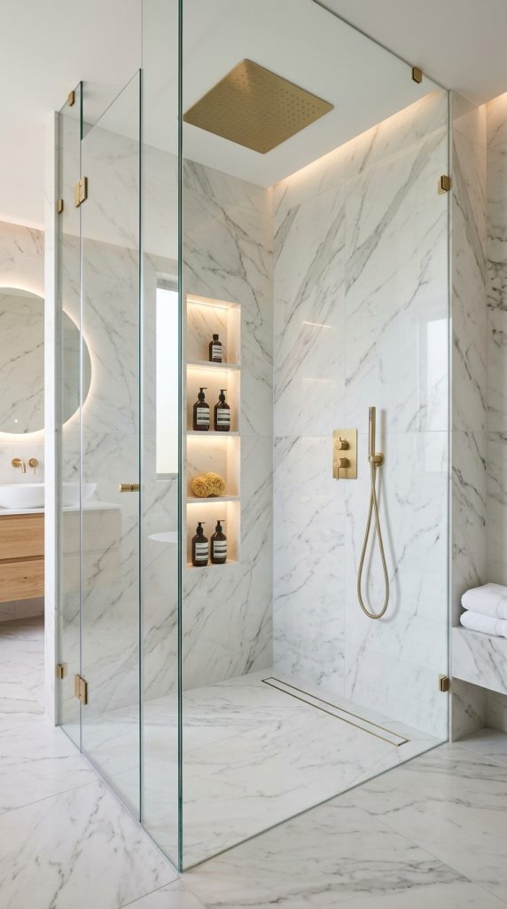 Walk In Glass Shower