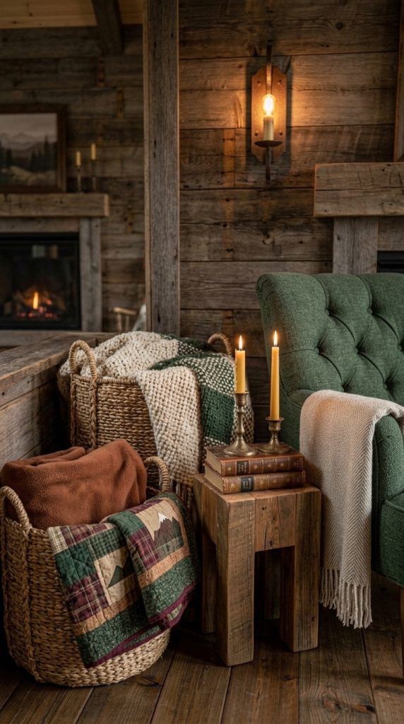 Warm Blanket Storage Corner
