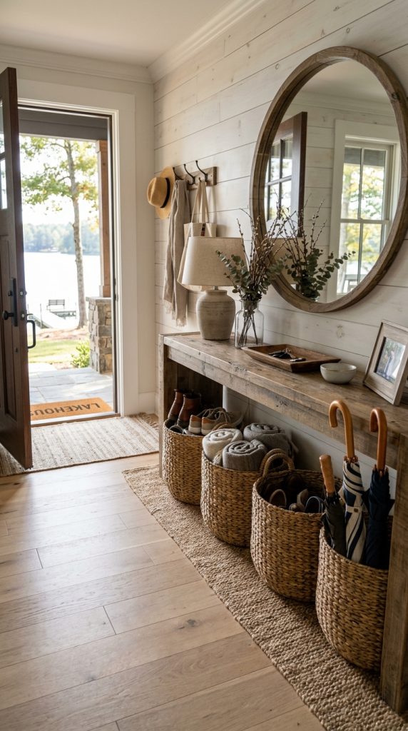 Woven Basket Organization