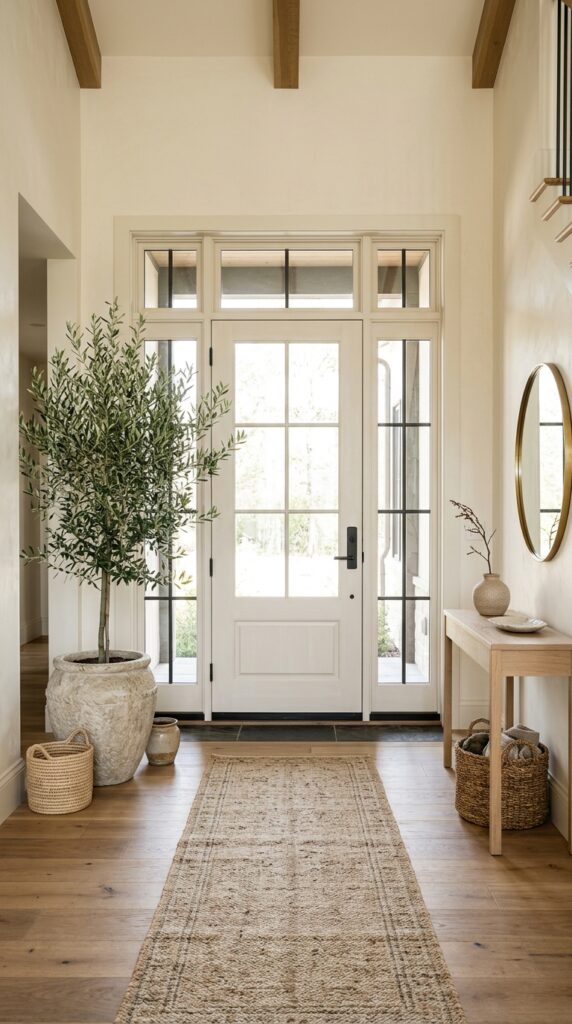 Add Greenery Beside the Front Door