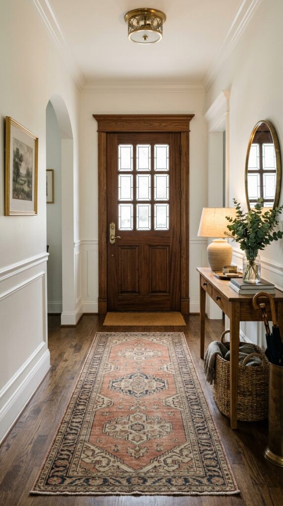 Add a Runner to Define the Entryway