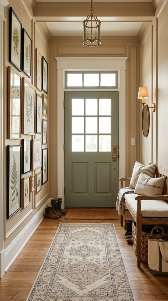 Add a Stylish Entryway Gallery Wall