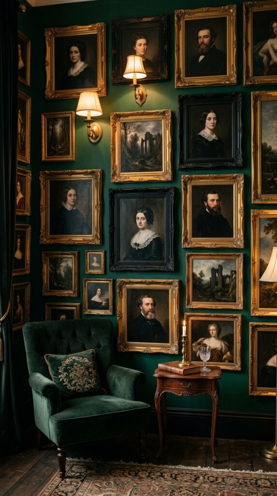 Antique Gold and Black Frame Mix